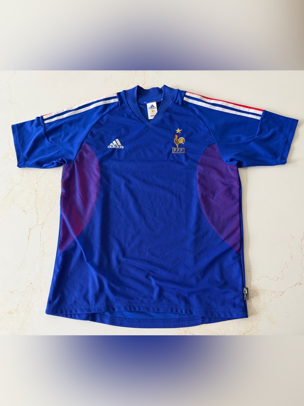 Adidas 2002 France football jersey